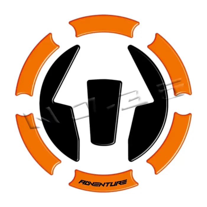 Autocollant 3D pour bouchon de réservoir de moto, Protection des gaz, en Fiber de carbone, accessoir