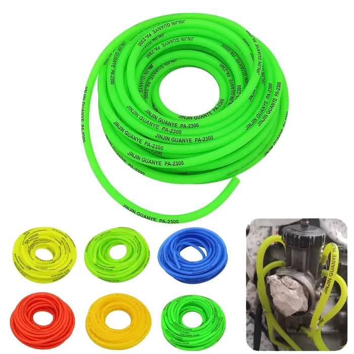 Filtre à carburant de moto Hurbike, tuyau doré, tuyau de conduite, carburant, gaz, huile, D343, 73In