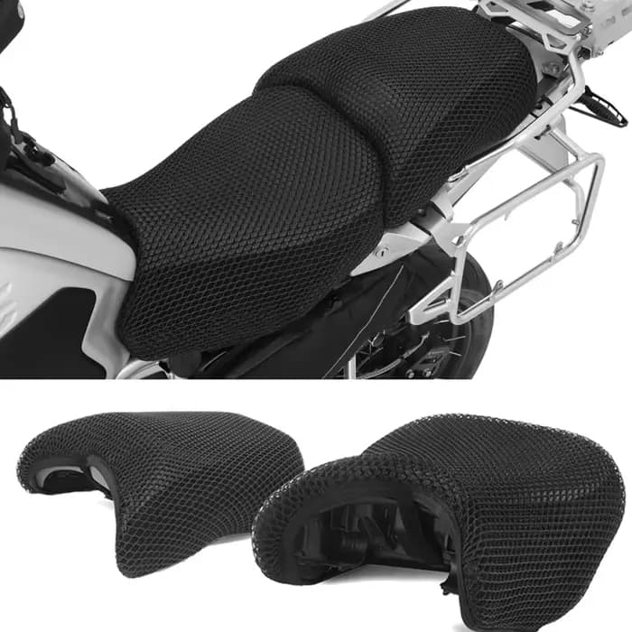Housse de siège de moto antidérapante en tissu maille 3D, coussin imperméable pour BMW R1200GS R 120