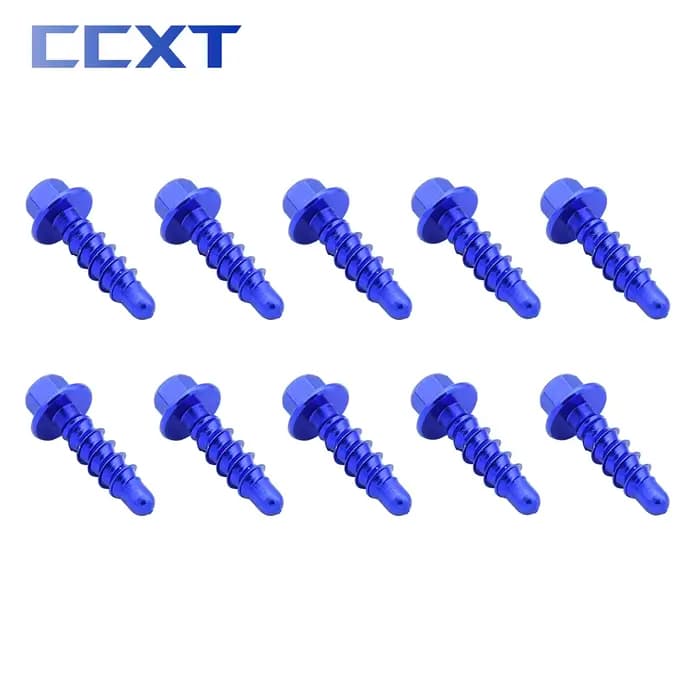 Kit de boulons de vis de carénage CNC pour moto, 10 pièces, pour Husqvarna FE FC FX TE TC TX pour KT