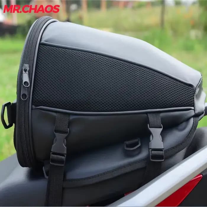 Sacoche arrière de dégager de moto sur mesure, sac à main de dégager de voyage, sac à dos de siège d