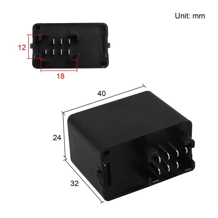 Relais de clignotant de Signal LED 7 broches, pour Suzuki GSXR 650 750 GSX 1400 VZ 800 Marauder TU 2