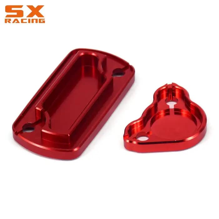 Couvercle de bouchon de réservoir de liquide de frein avant et arrière CNC, pour moto HONDA CR 125R 