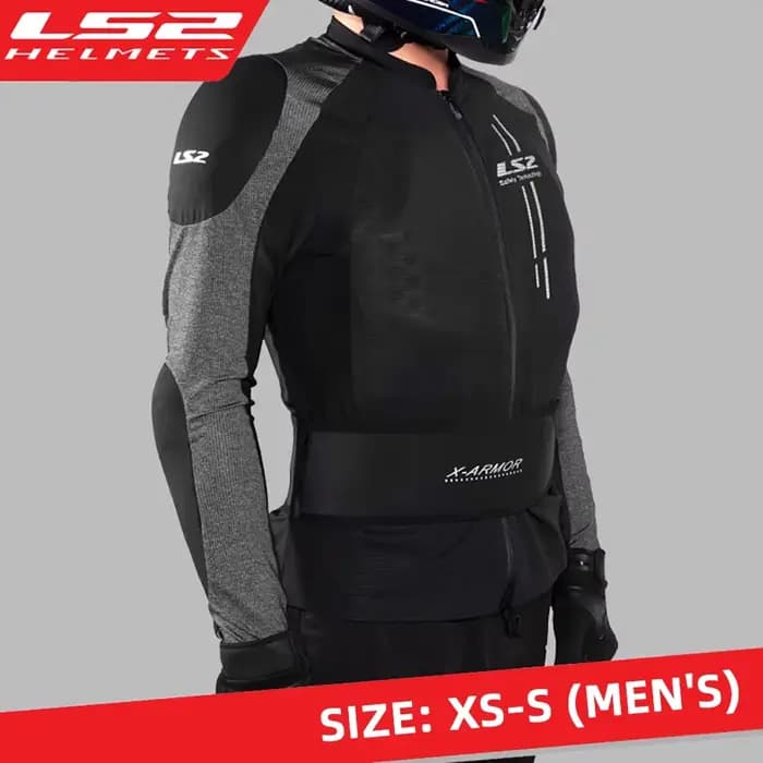 Veste de moto pour LS2X-Armor, veste d'armure souple pour moto, veste respirante adaptée à toutes le