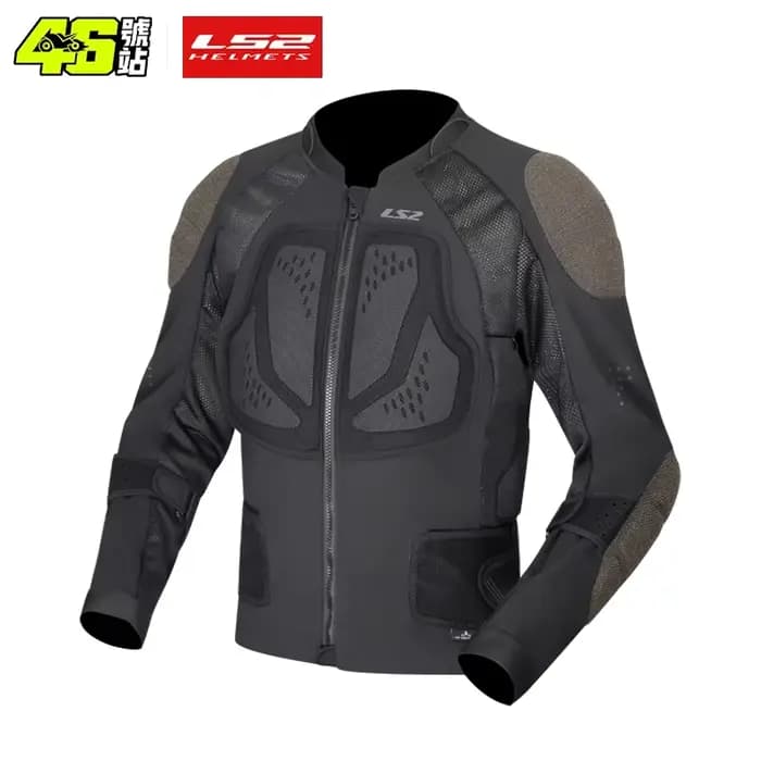 Veste de moto LS2 pour homme et femme, respirante, à séchage rapide, anti-chute, armure souple MJRS2