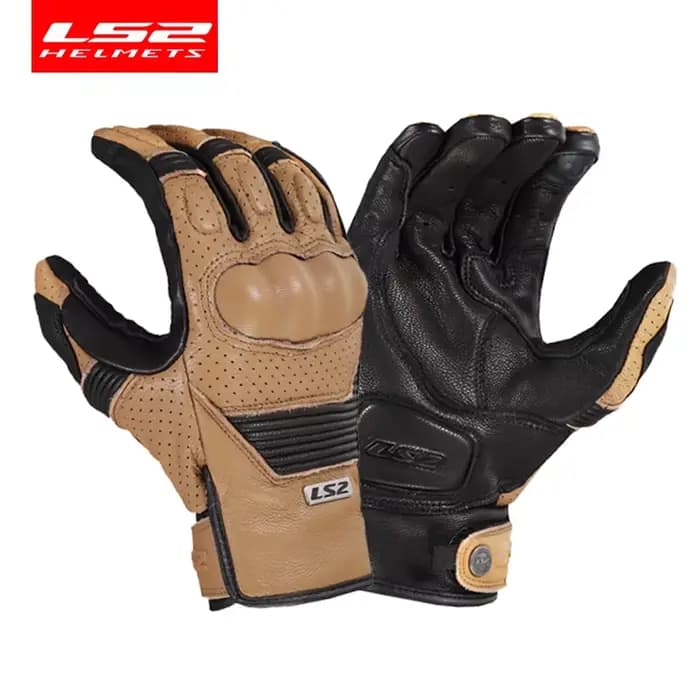 LS2 Gants d'équitation de moto MG-020 gants de protection confortables résistants à l'usure de l'écr