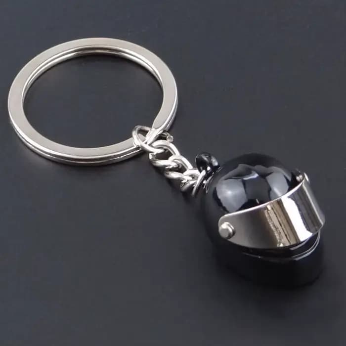 Casque de moto personnalisé, petit cadeau, porte-clés créatif, clé de voiture, JOPendant