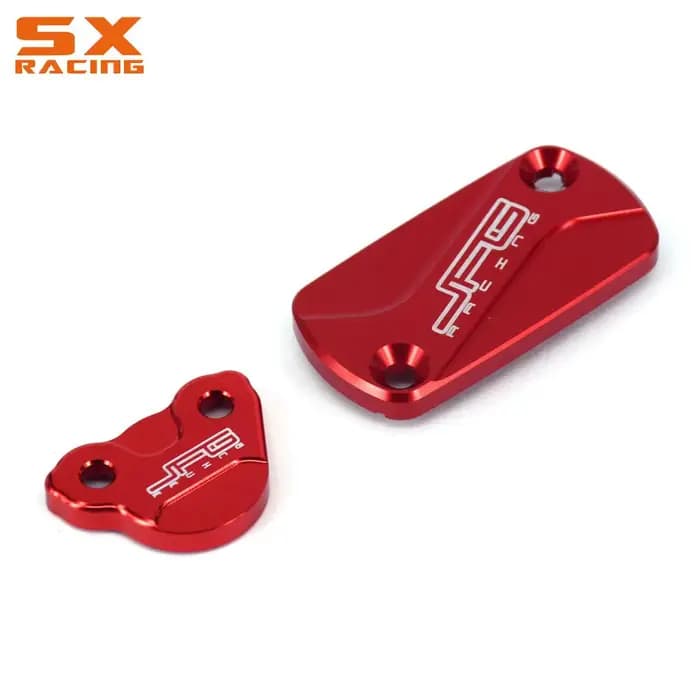 Couvercle de bouchon de réservoir de liquide de frein avant et arrière CNC, pour moto HONDA CR 125R 