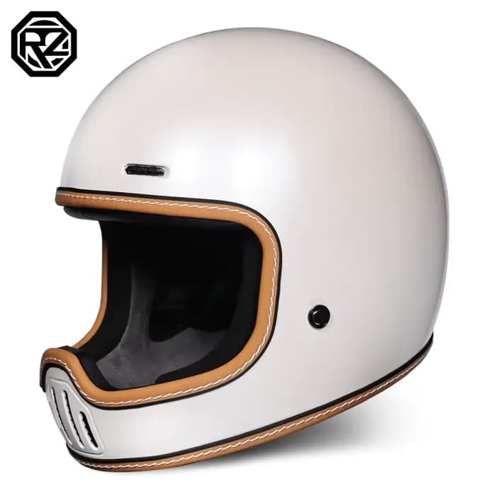 ORZ rétro Moto casque complet casque de Moto quatre saisons Couple casque de vélo de rue équitation 