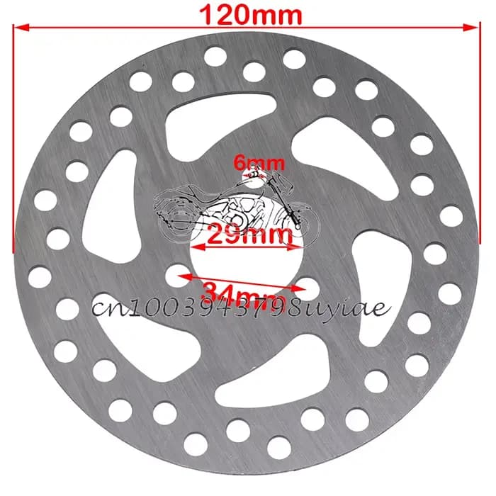 Plaquettes d'étrier de frein à disque avant et arrière, pour Mini Moto 43cc 47cc 49cc, ATV Quad Mini