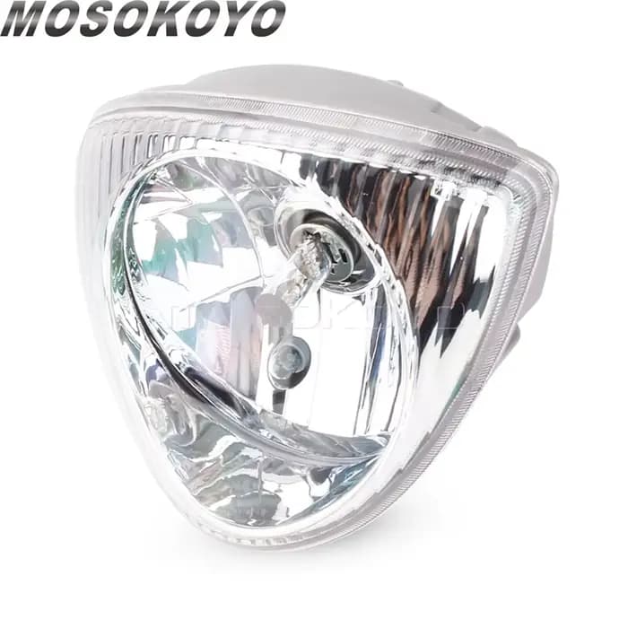 Phare de moto en plastique pour Scooter Fly 50 100 125 2t Liberty 50 4t Liberty 125, feu avant Hi/Lo