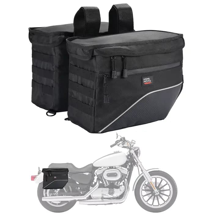 Sacoches de dégager de moto universelles, jeter sur la sacoche, sacoches de scooter, sac de vélo Sof