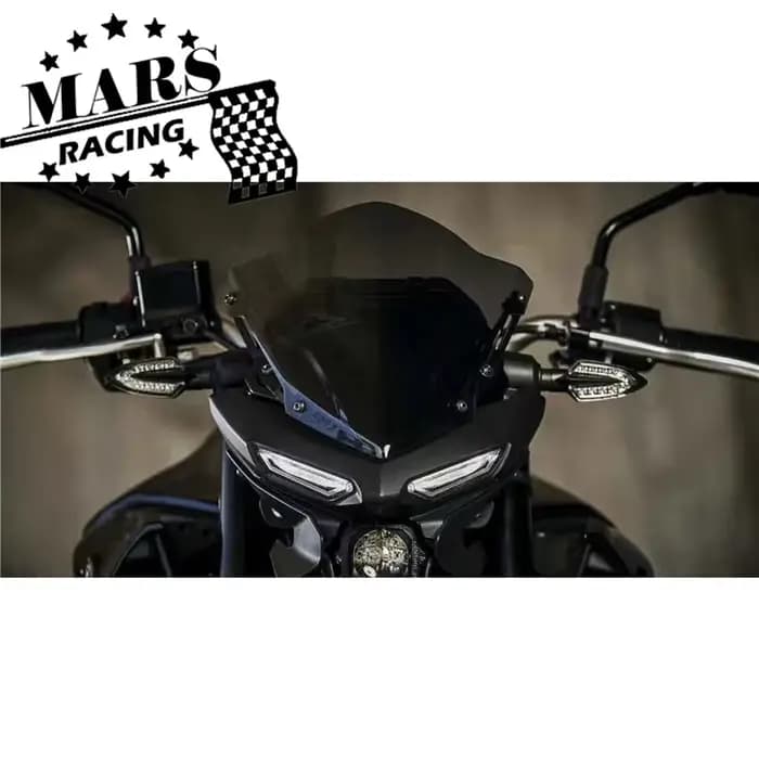 Kit de déflecteur de pare-brise en aluminium pour moto, compatible avec YAMAHA MT-03 MT03 2020 2021 