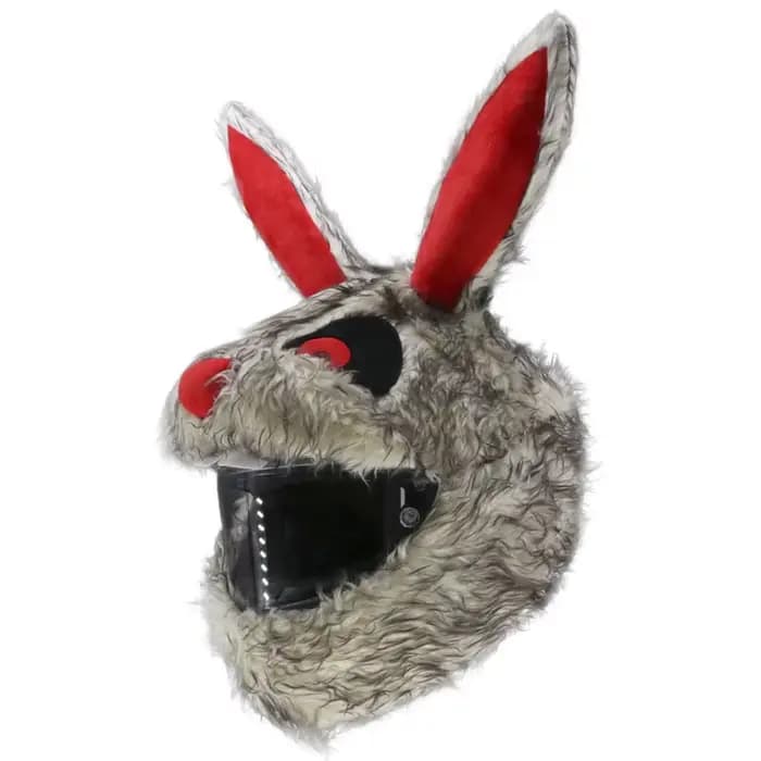 Juste de casque de moto lapin pour casques de coupe intégrale, protection contre les collisions, acc