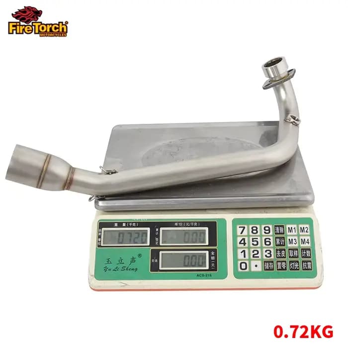 Sans lacet pour ZONTES ZT350D 350D Moto échappement Moto Modifi avant mi lien tuyau connexion 50.8mm