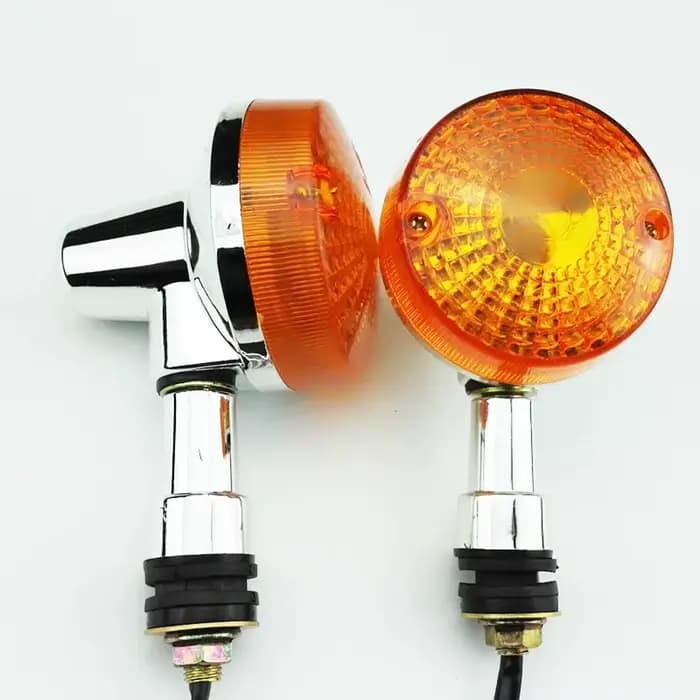 Original rétro 2 pièces 12V Moto GN125 GN 125 HJ125-8 GS125 GS 125 Moto clignotant lampe clignotant 