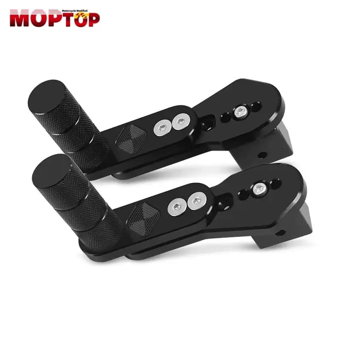 Repose-Pieds Télescopiques Multi-Angles Réglables pour Moto, Pédales pour TPrévention 530 DX/SX TPré