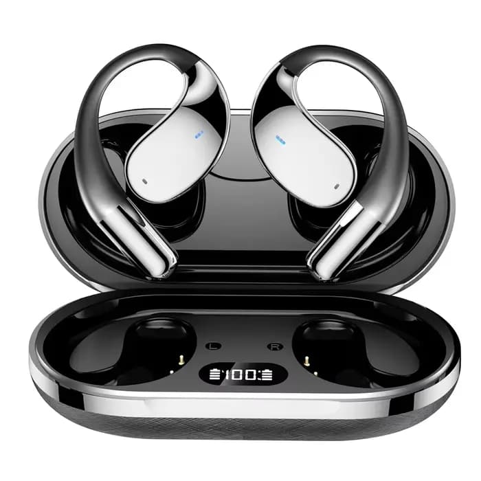 Casque de traduction intelligent AI, casque sans fil Bluetooth sport, réduction de bruit, traducteur