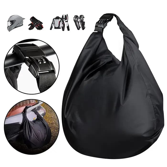 Sac de casque Royal Enfield Bullet/Meteor/Classic 350 & Interceptor 650 – Rangement de voyage portab