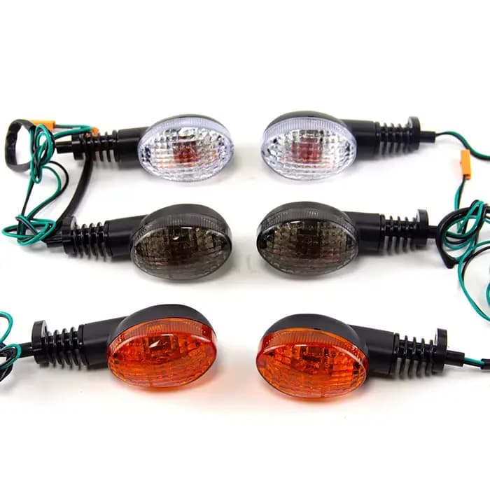 Clignotants de moto ambre pour Kawasaki Ninja 250R 250 2008-2012 KLX250S KLX250SF VN650 EX250, acces