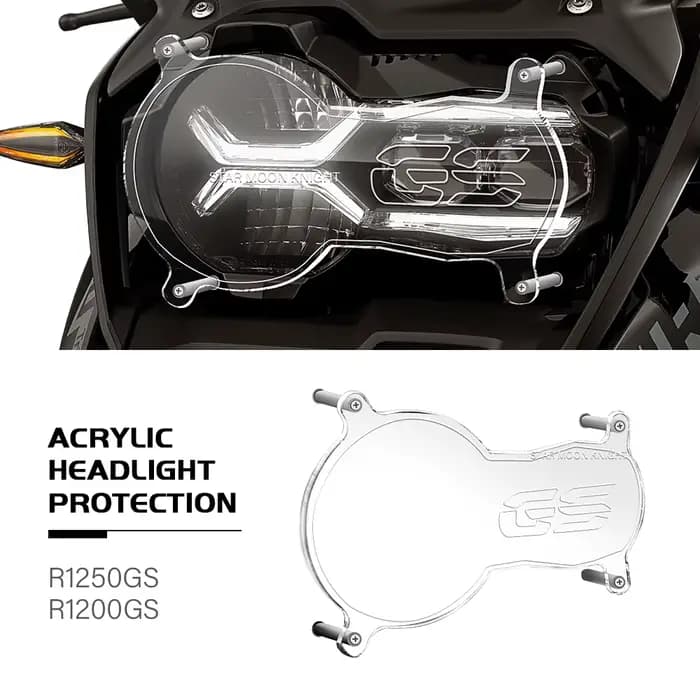 Protecteur de phare de moto en acrylique, couvercle de protection pour BMW R1200GS R1250GS R 1250 GS