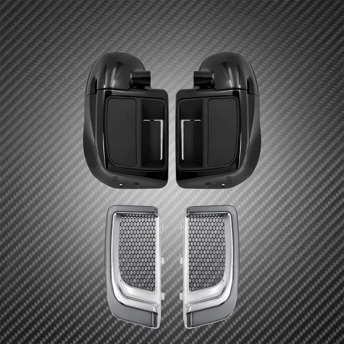 Ensemble de boîtes de rangement ventilées pour moto, pour Harley Touring Electra Street Glide FLTRX 