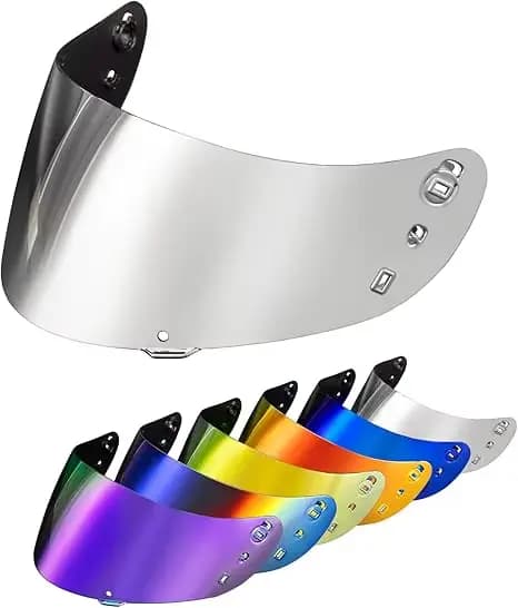 Icon de moto Ic04, visière de casque teinte, Protection UV, bouclier facial de remplacement pour acc