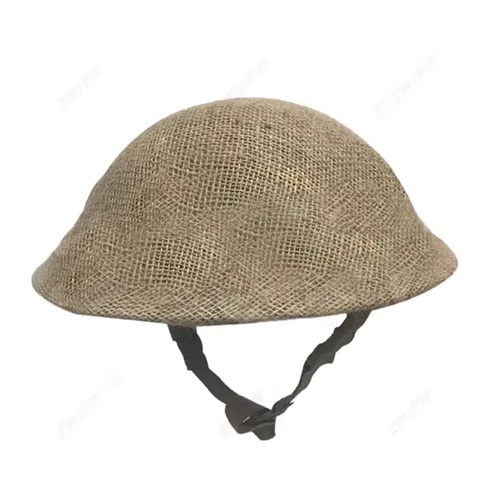 Couverture de casque en lin britannique MK2 de la Seconde Guerre mondiale, de haute qualité
