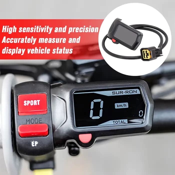 Compteur horaire de moto pour Sur Ron sur-ron Surron vélo de fond électrique pour SUR RON Light Bee 