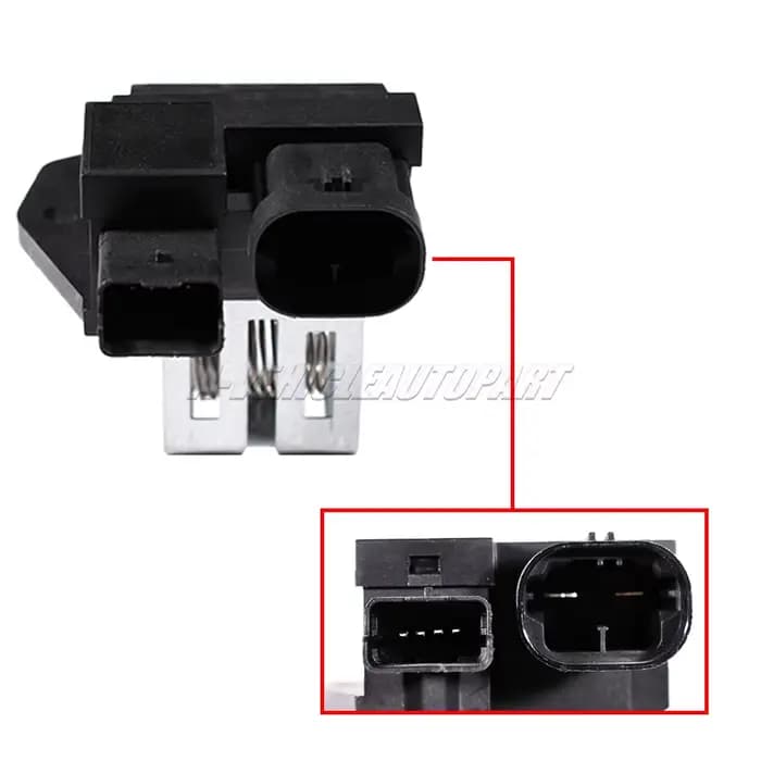 1267J6 98372A01 9827870080   Résistance de relais de moteur de ventilateur de radiateur, pour Peugeo