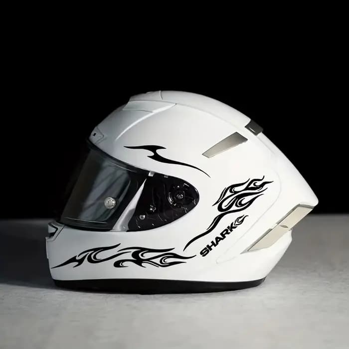 Autocollants pour casque de moto 8 en 1, imperméables, durables, auto-adhésifs, décor universel pour