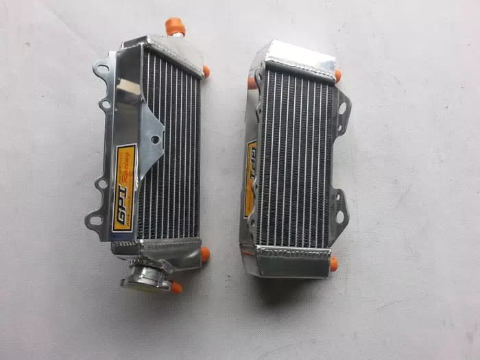 Pour 2003 2004 Kawasaki KX250 KX 250 radiateur en aluminium refroidisseur liquide de refroidissement