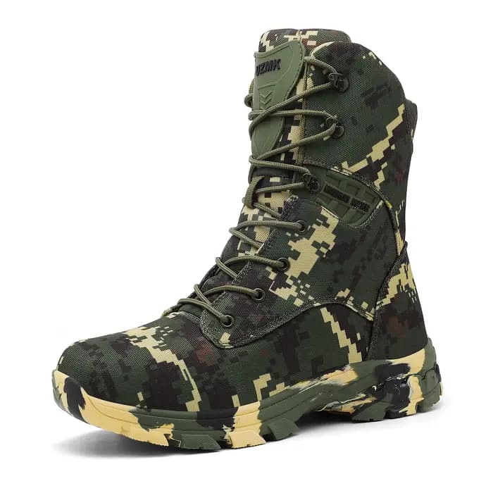 Haute qualité hommes bottes tactiques hommes armée bottes escalade randonnée chaussures militaire Ca