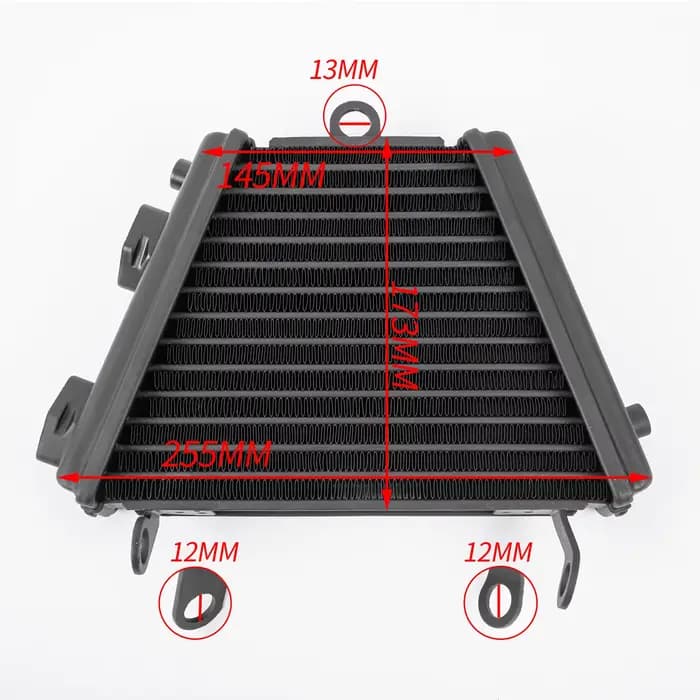 Refroidisseur de radiateur de remplacement pour moto, pour Suzuki GSXR1000 2009 2010 2011 2012 2013 