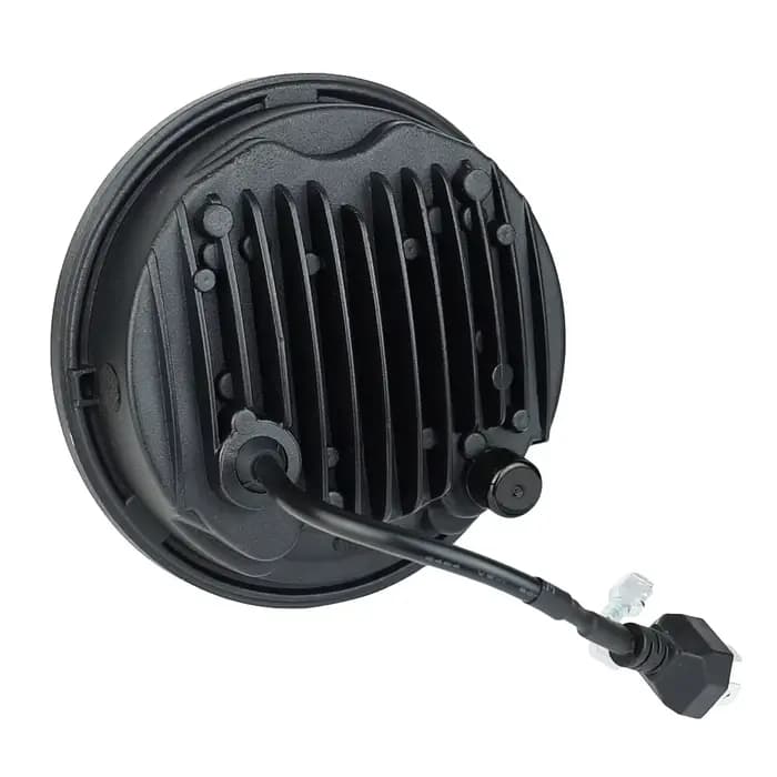 Projecteur de phare LED pour moto, 5.75 pouces, anneau Halo, 5 3/4 pouces, faisceau haut et bas, cli