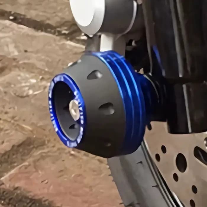 Gobelets de Protection universels pour roues de Moto, 4 pièces, gobelets colorés, gobelets d'amortis