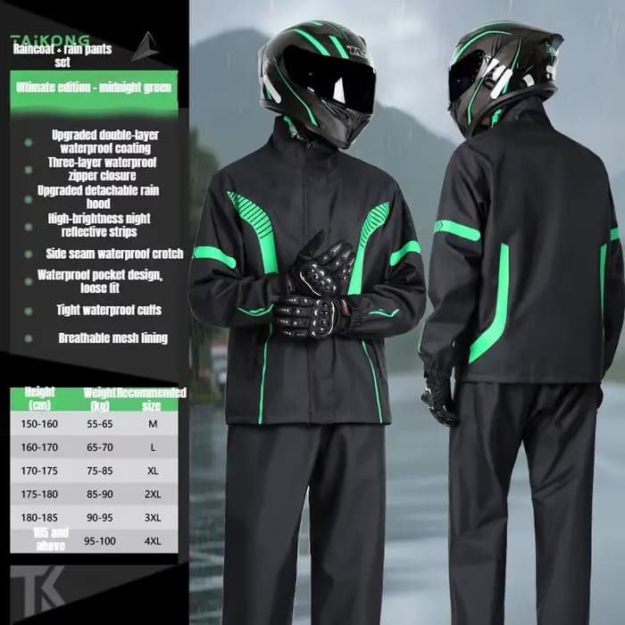 Ensemble imperméable pour moto, nouveau modèle, vêtements de moto pour la pluie, imperméable réfléch