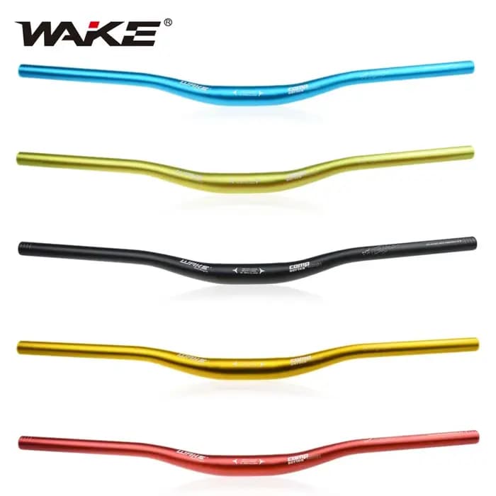 WAKE 31.8mm guidon de vélo 720mm 780mm vtt guidon en alliage d'aluminium hirondelle poignée barre ul