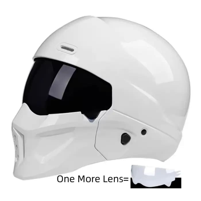 Casque de Moto rétro Vintage Cascos Para Moto modulaire sans Scorpion casque complet combinaison cas