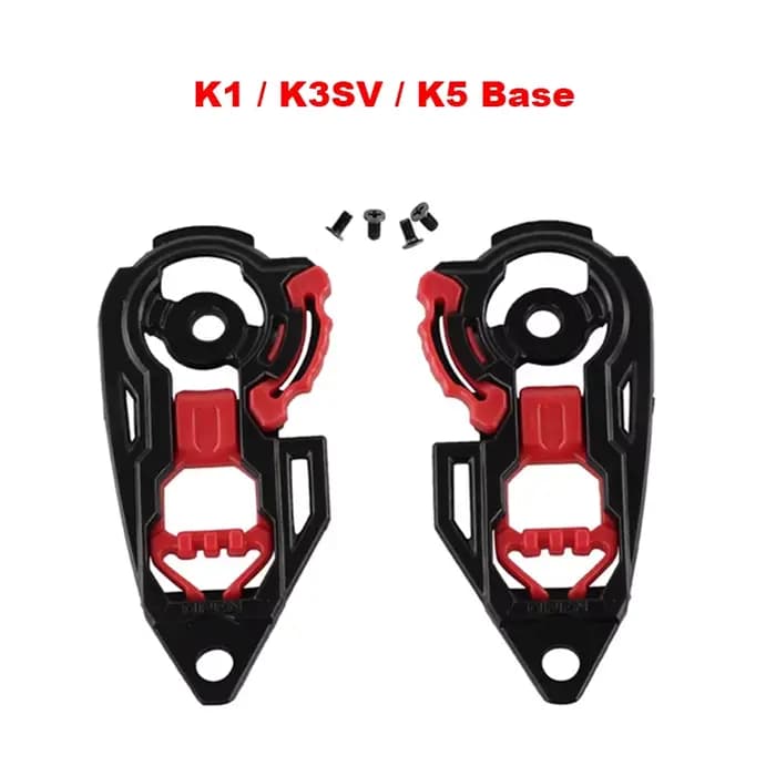 Capacete AGV K1 K3SV K5 PISTA, visière de casque, Base d'engrenage Casco AGV K3 K4, pièces, accessoi