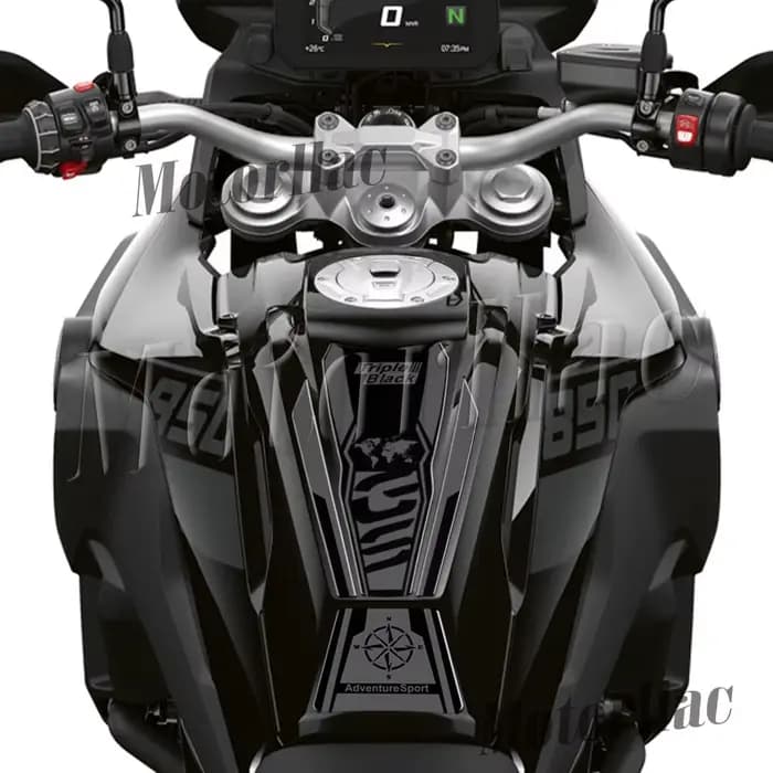 Autocollant 3D pour réservoir de carburant de moto, autocollant de protection, accessoires pour F850
