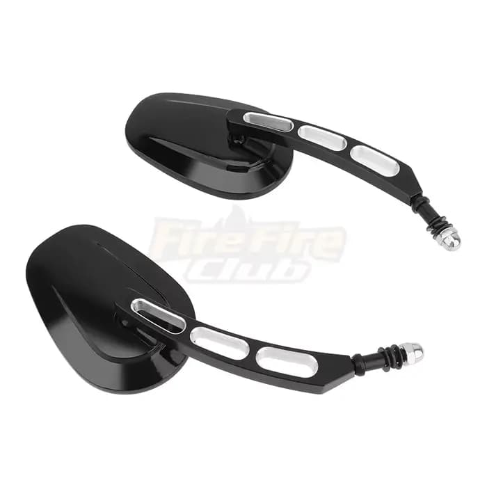 Rétroviseurs de moto rétroviseurs en verre rétroviseur latéral droit gauche pour Harley 883 1200 48