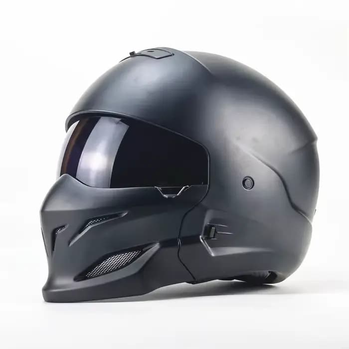 Casque de moto intégral rétro Predator, multi-usages, demi-casque de personnalité, nouveau