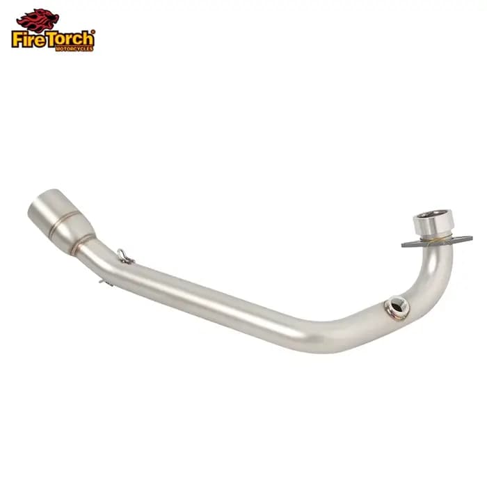 Sans lacet pour ZONTES ZT350D 350D Moto échappement Moto Modifi avant mi lien tuyau connexion 50.8mm