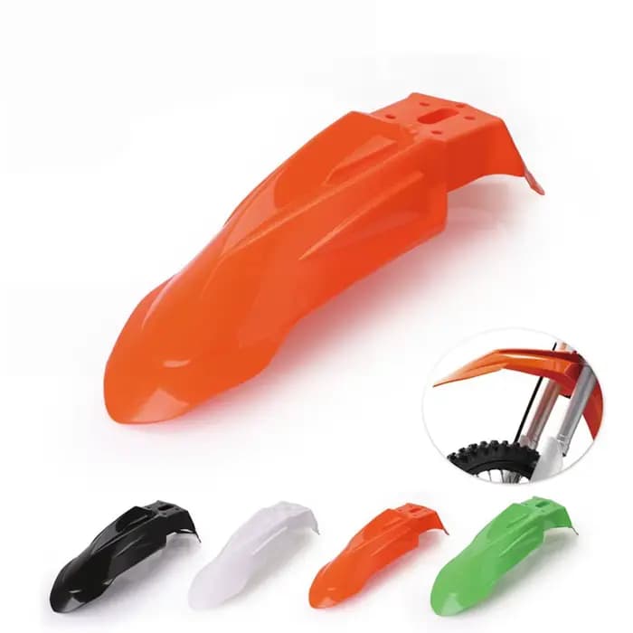 Garde-boue avant de moto universel en plastique, pour Honda Yamaha Suzuki KTM DRZ KX YZ KTM WR XR