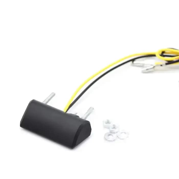 Feu d'immatriculation LED pour motos 12V, feu arrière LED étanche pour permis de moto