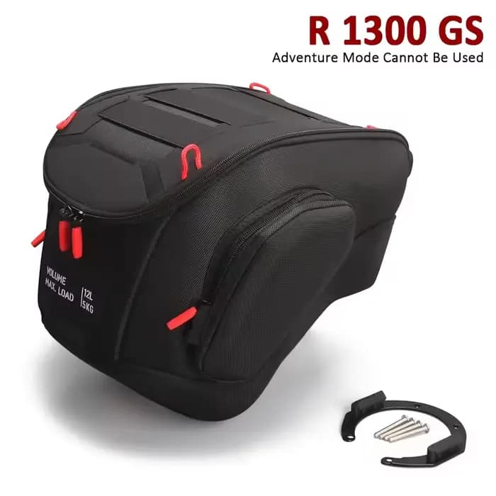 Sac de réservoir de moto 12l, sac à dos étanche, Kit de verrouillage rapide pour BMW R1300GS GS1300 