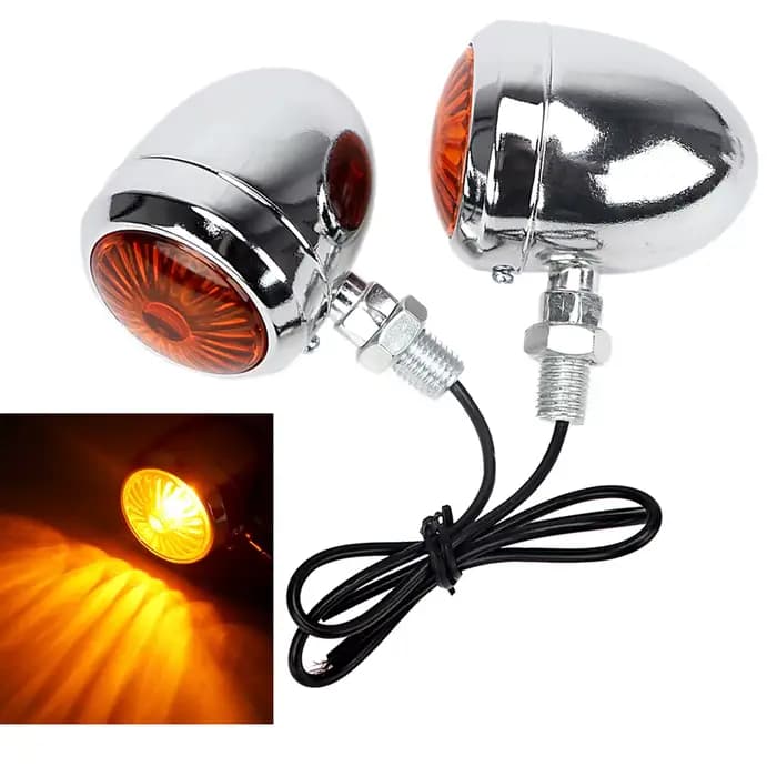 Clignotants LED universels pour moto, feux arrière, indicateur de scooter, accessoires de vélo de co