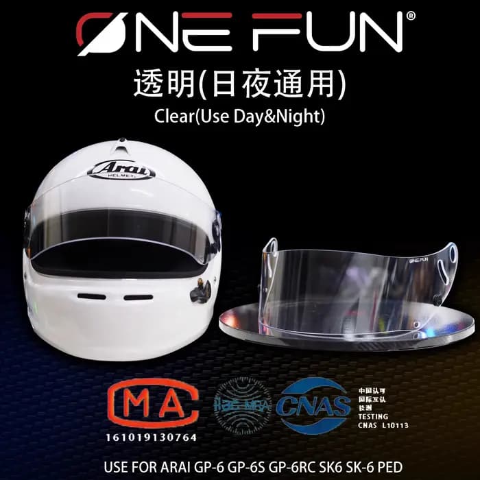 Visière de casque de moto photochromique pour Arai SK6 GP6 6S 6RC PED HD anti-rayures anti-buée anti