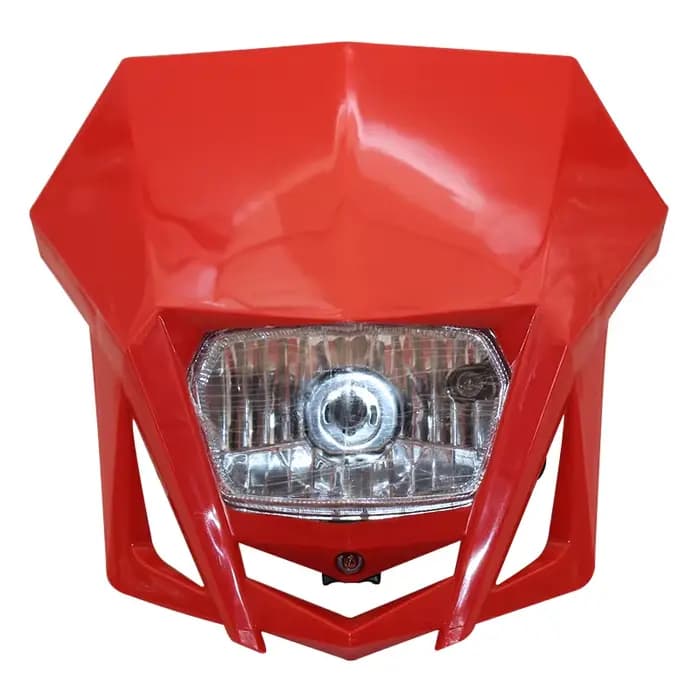 Para honda xr 250 crf 450 yamaha wr placa de farol de motocicleta enduro acessórios de bicicleta de 